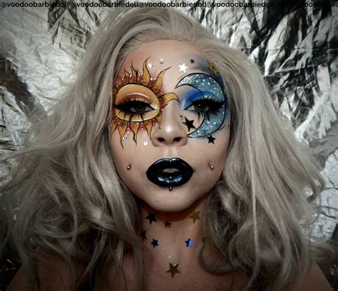 Celestial witch makeup